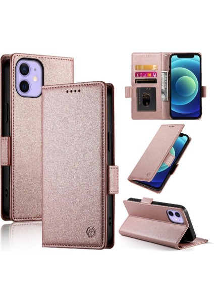 IPhone 12 Mini Flip Iş Günlük Kullanım Cüzdan Kart Yuvaları Için Flip Case (Yurt Dışından) indirimleri