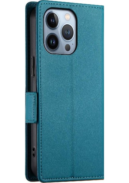 IPhone 13 Pro Günlük Kullanım Için Flip Case Cüzdan Kart Yuvaları Flip Iş (Yurt Dışından)