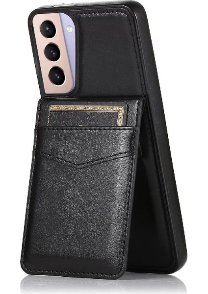 Samsung Galaxy S21 Artı Kılıf Cüzdan Premium Deri ile Uyumlu (Yurt Dışından)