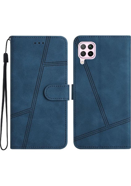 Huawei P40 Lite Için Flip Case Cüzdan Pu Deri Flip Folio Tam Koruma (Yurt Dışından) fiyatları