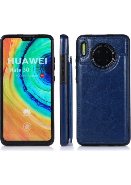 Mays Boutique Huawei Mate 30 Için Cüzdan Durumda Çift Manyetik Toka Pu Deri Kickstand (Yurt Dışından)