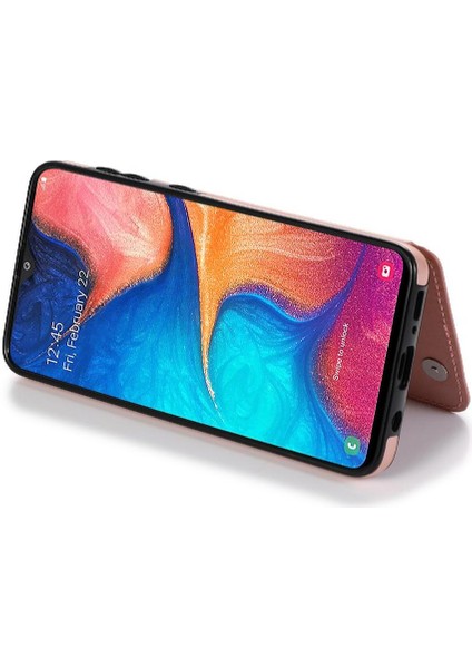 Samsung Galaxy A20/A30 Desen Çiçek Pu Için Kart Tutucu Kılıf ile Cüzdan (Yurt Dışından) modelleri