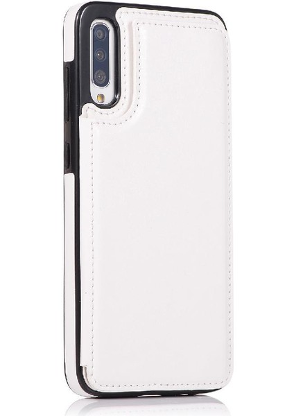Kart ile Samsung Galaxy A50/A50S Kickstand Pu Deri Için Cüzdan Kılıf (Yurt Dışından) fırsatları