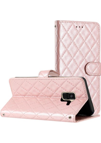 Samsung Galaxy A8 Artı 2018 Kickstand Manyetik Folio Kart Pu Için Flip Case (Yurt Dışından) indirimleri