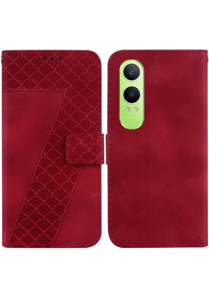 Oneplus Nord Ce4 Lite 5g Için Telefon Kılıfı Cüzdan Flip Folio Kapak Kart Yuvası (Yurt Dışından)
