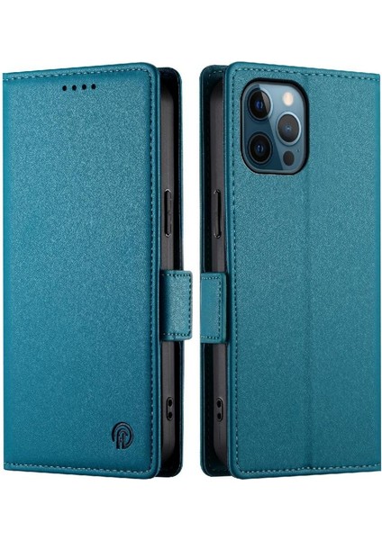 IPhone 12 Için Flip Case Pro Max Günlük Kullanım Flip Cüzdan Kartvizit Yuvaları (Yurt Dışından)
