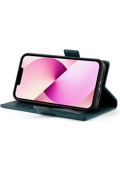 IPhone 13 Kart Yuvaları Için Flip Case Günlük Kullanım Cüzdan Iş Çevirme (Yurt Dışından) indirimleri