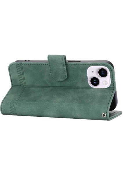 IPhone 14 Için Flip Case Artı Premium Kart Yuvaları Manyetik Kapatma Nakit (Yurt Dışından)