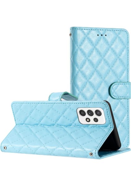 Samsung Galaxy Için Flip Case A52S 5g Kickstand Manyetik Folio Pu Deri (Yurt Dışından)