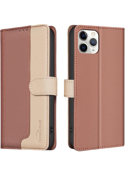 IPhone 11 Pro Max Rfıd Engelleme Kickstand Kart Yuvaları Tutucu Için Flip Case (Yurt Dışından)