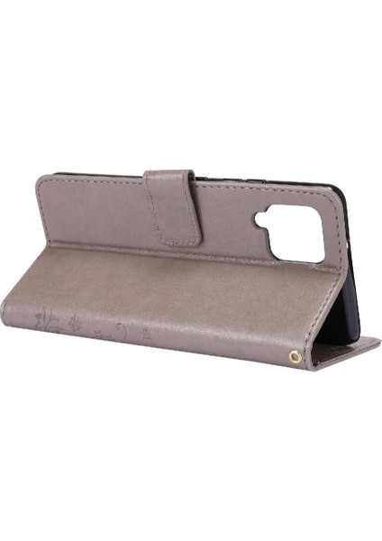 Samsung Galaxy Filp 5g Için Filp Durumda Kart Tutucu Kickstand Bilek Kayışı Pu (Yurt Dışından) fırsatları