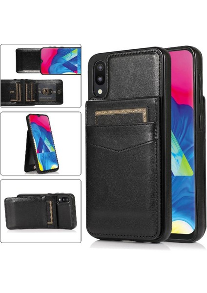 Samsung Galaxy A10/M10 Manyetik Toka Kickstand Kılıf ile Uyumlu (Yurt Dışından)