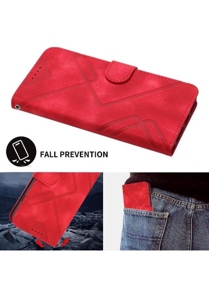 Kart Yuvası ile IPhone 16 Pro Max Pu Deri Manyetik Kapak Için Flip Case (Yurt Dışından)