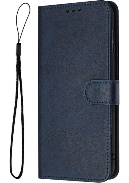 Kart Yuvası ile IPhone 12/12 Pro Saf Renk Pu Deri Için Flip Case (Yurt Dışından)