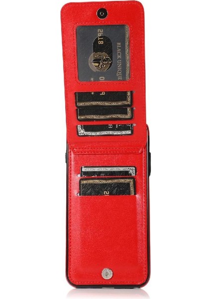 IPhone 6 Plus/6s Plus Kart Tutucu Manyetik Toka Kickstand ile Uyumlu (Yurt Dışından) indirimleri