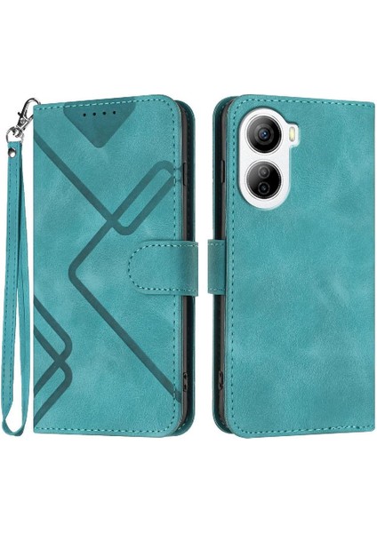 Zte Ücretsiz 5g Iv Flip Cüzdan Manyetik Kapak Için Flip Case Kart Yuvası ile (Yurt Dışından)