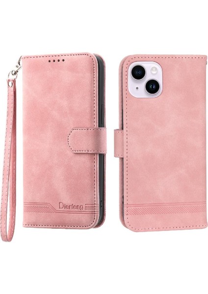 IPhone 14 Için Flip Case Artı Premium Kart Yuvaları Manyetik Kapatma Nakit (Yurt Dışından)