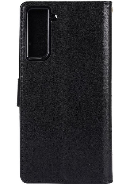Samsung Galaxy S21 Için Kickstand Durumda Kart Tutucu Manyetik Kapatma Pu (Yurt Dışından) modelleri