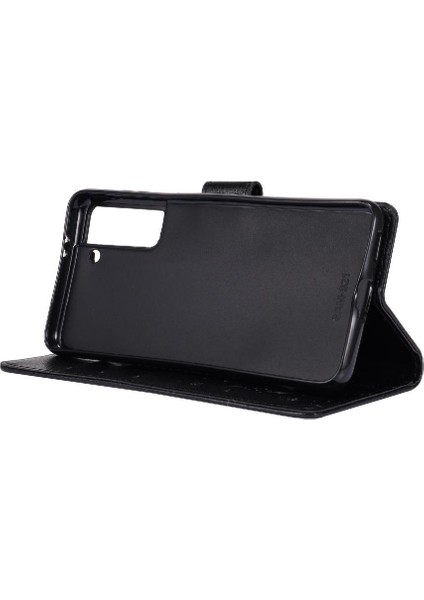 Samsung Galaxy S21 Için Kickstand Durumda Kart Tutucu Manyetik Kapatma Pu (Yurt Dışından) fırsatları
