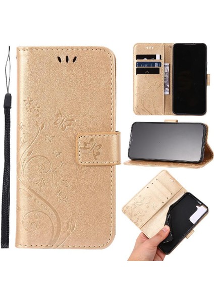 Samsung Galaxy S22 5g Kickstand Kart Tutucu Manyetik Kapatma Için Filp Durumda (Yurt Dışından)