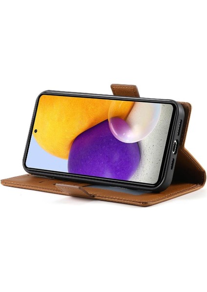 Samsung Galaxy A72 5g Flip Iş Günlük Kullanım Cüzdan Kartı Için Flip Case (Yurt Dışından) indirimleri