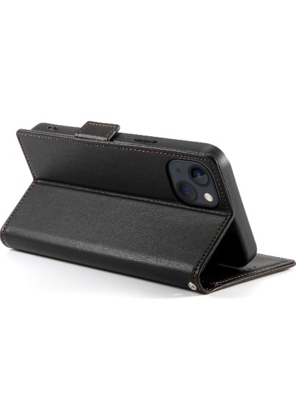 IPhone 13 Kart Yuvaları Için Flip Case Günlük Kullanım Cüzdan Iş Çevirme (Yurt Dışından) fırsatları