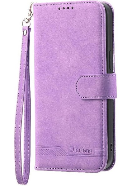 IPhone 14 Için Flip Case Artı Premium Kart Yuvaları Manyetik Kapatma Nakit (Yurt Dışından)