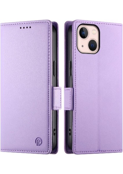 IPhone 13 Için Flip Case Mini Kartvizit Yuvaları Cüzdan Günlük Kullanım Flip (Yurt Dışından)