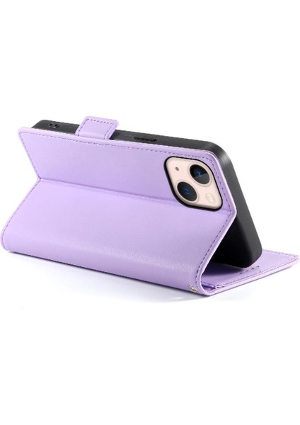 IPhone 13 Için Flip Case Mini Kartvizit Yuvaları Cüzdan Günlük Kullanım Flip (Yurt Dışından)