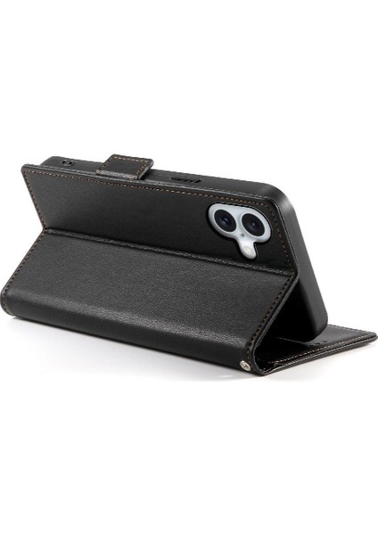 IPhone 16 Için Flip Case Kartvizit Yuvaları Flip Cüzdan Günlük Kullanım (Yurt Dışından) modelleri