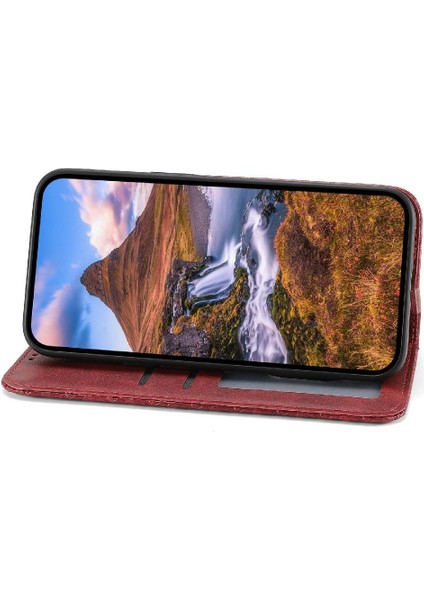 Oppo A78 4g Eşkenar Dörtgen Şekli Günlük Kullanım Için Flip Case El Kayışı Standı Cüzdan (Yurt Dışından)