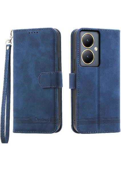 Vıvo Y35 Artı Nakit Cep Premium Bileklik Kart Yuvaları Için Flip Case (Yurt Dışından)