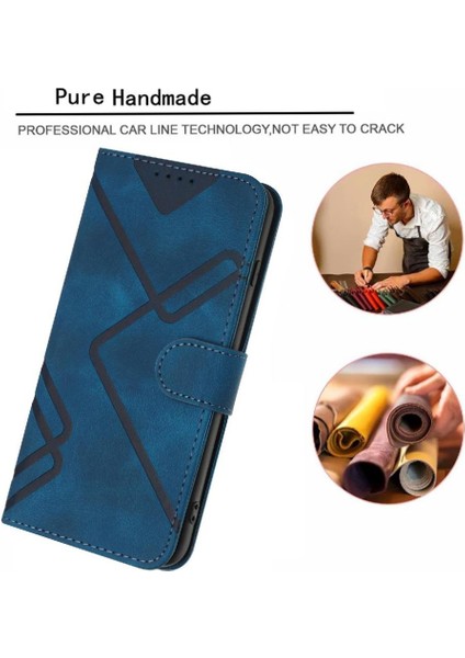 Kart Yuvası Standı Manyetik Pu ile Huawei Pura 70 Flip Cüzdan Için Flip Case (Yurt Dışından)