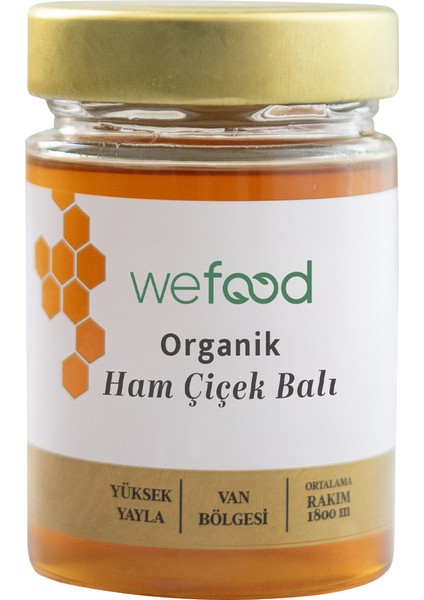 Organik Ham Çiçek Balı 460 g