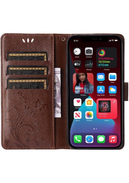 IPhone 15 Için Pu Deri Kickstand Durumda Kart Tutucu Manyetik Kapatma (Yurt Dışından) indirimleri