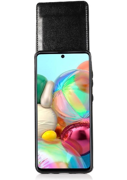 Samsung Galaxy A71 5g Premium Deri Manyetik Toka ile Uyumlu (Yurt Dışından)