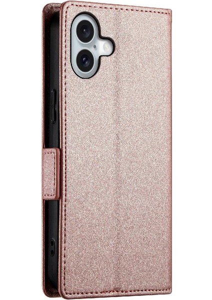 IPhone 16 Için Flip Case Kartvizit Yuvaları Flip Cüzdan Günlük Kullanım (Yurt Dışından) modelleri