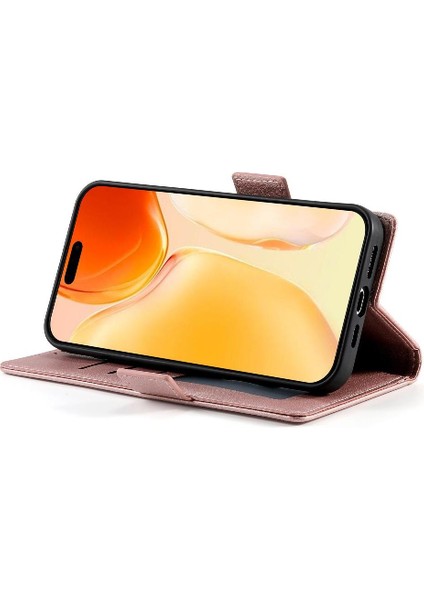 IPhone 16 Için Flip Case Kartvizit Yuvaları Flip Cüzdan Günlük Kullanım (Yurt Dışından) indirimleri