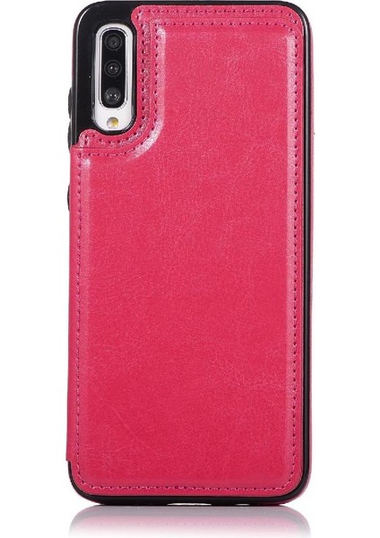 Kart ile Samsung Galaxy A50/A50S Kickstand Pu Deri Için Cüzdan Kılıf (Yurt Dışından) modelleri