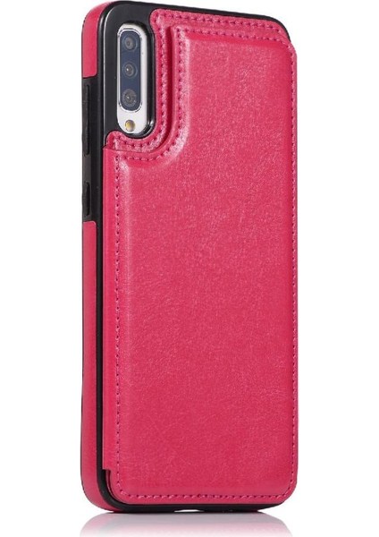 Kart ile Samsung Galaxy A50/A50S Kickstand Pu Deri Için Cüzdan Kılıf (Yurt Dışından) fırsatları
