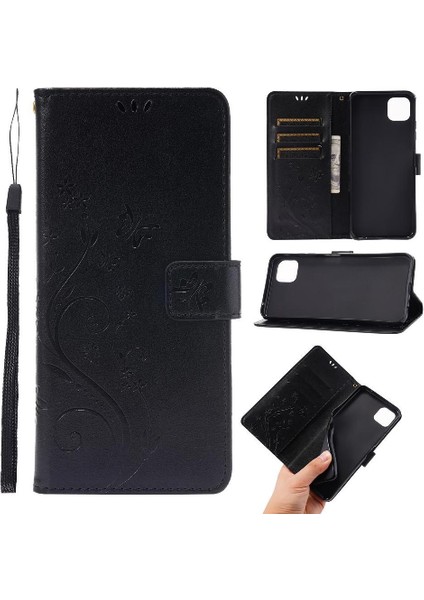 Samsung Galaxy A22 5g Manyetik Kapatma Kickstand Kart Tutucu Için Filp Durumda (Yurt Dışından)