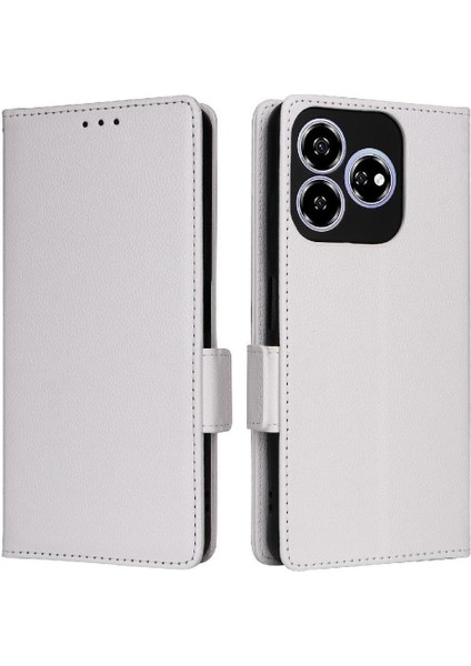 Zte Akson 60 4g Manyetik Kart Yuvaları Tutucu Pu Deri Yan Toka (Yurt Dışından) modelleri
