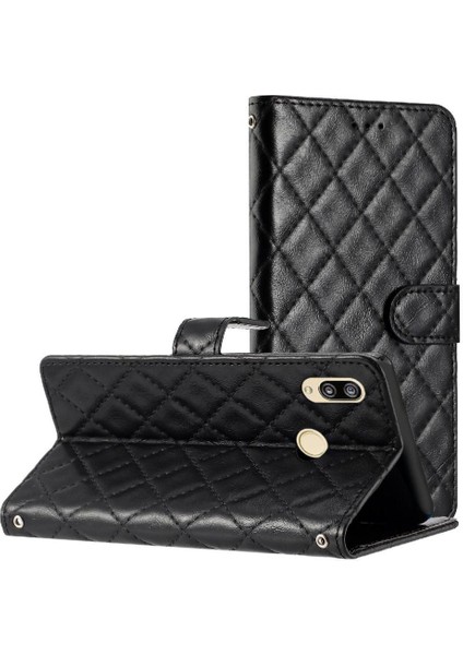 Huawei Huawei Başbakan 2019 Kart Yuvaları Tutucu Manyetik Folio Tpu Pu Için Flip Case (Yurt Dışından)