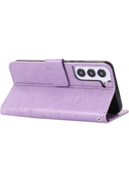 Samsung Galaxy S22 5g Kickstand Kart Tutucu Manyetik Kapatma Için Filp Durumda (Yurt Dışından) fiyatları