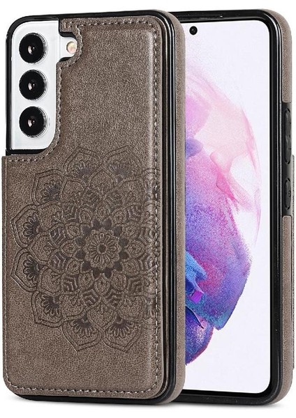 Samsung Galaxy S24 Artı Desen Çiçek Pu Için Kart Tutucu Kılıf ile Cüzdan (Yurt Dışından) modelleri