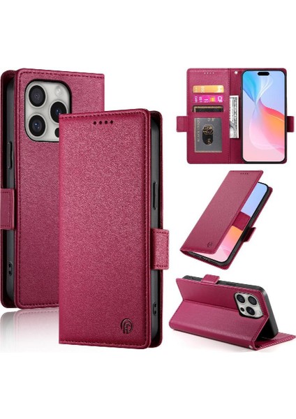 IPhone 16 Pro Iş Flip Kart Yuvaları Günlük Kullanım Cüzdan Için Flip Case (Yurt Dışından) fiyatları