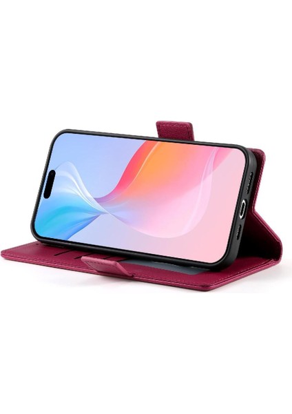 IPhone 16 Pro Iş Flip Kart Yuvaları Günlük Kullanım Cüzdan Için Flip Case (Yurt Dışından) indirimleri
