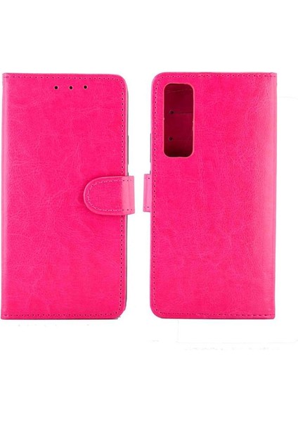 Huawei Nova 7 5g Kickstand Darbeye Manyetik Kapatma Kartı Için Flip Case (Yurt Dışından)