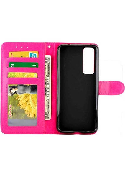Huawei Nova 7 5g Kickstand Darbeye Manyetik Kapatma Kartı Için Flip Case (Yurt Dışından) modelleri