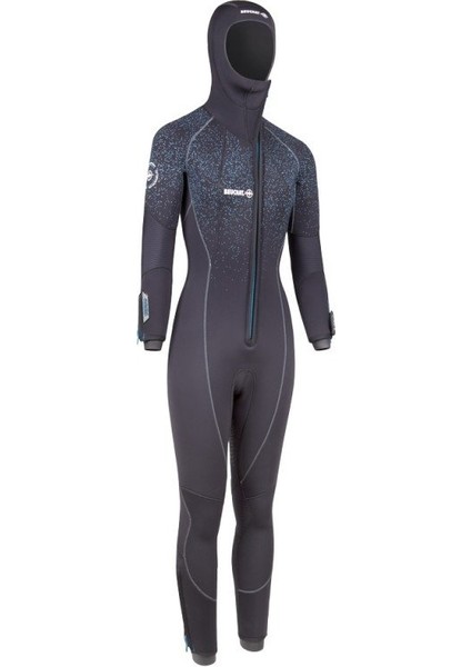 Elbise Focea Comfort6 Başlıklı, 7 mm Kadın